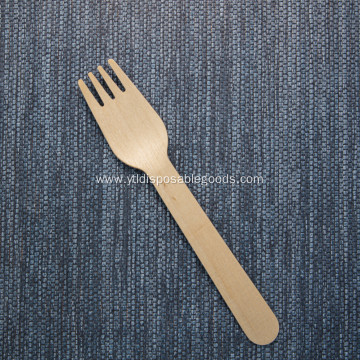 Birch wood fork Cutlery